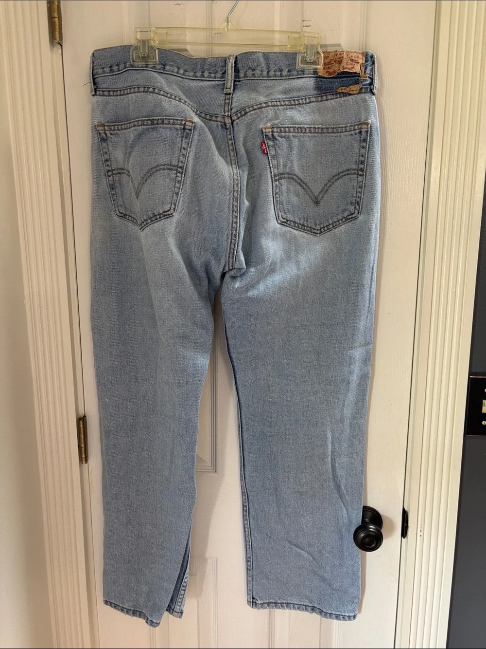 Levis 505 Blue Men’s Straight Fit Jeans - size 36x39 Mexico